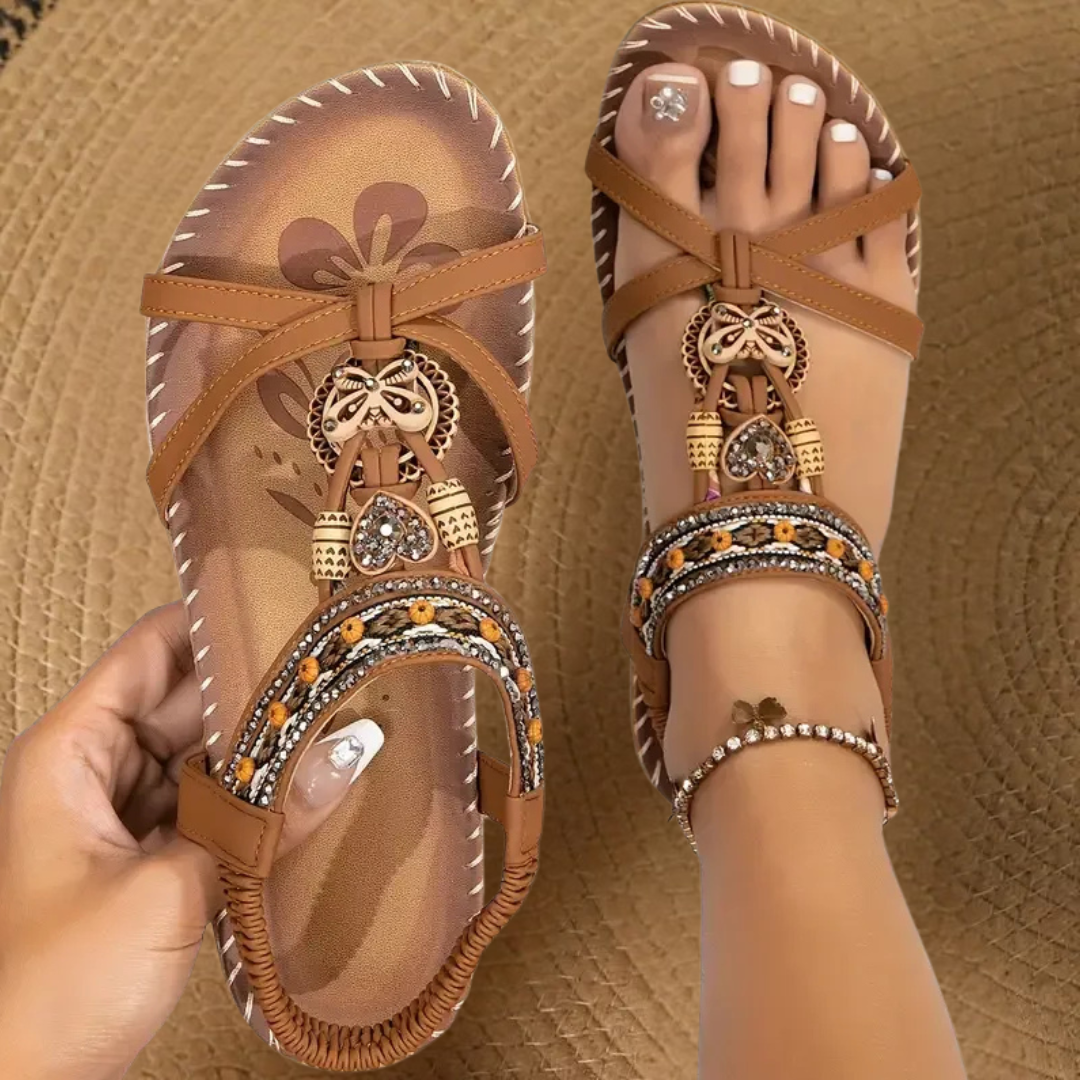 Soléa Sandals – Estilo Bohemio con Comodidad Ortopédica