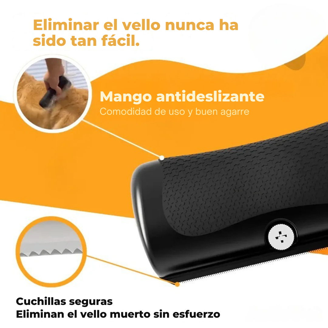Cepillo FurEase – Cuidado Suave para Perros y Gatos
