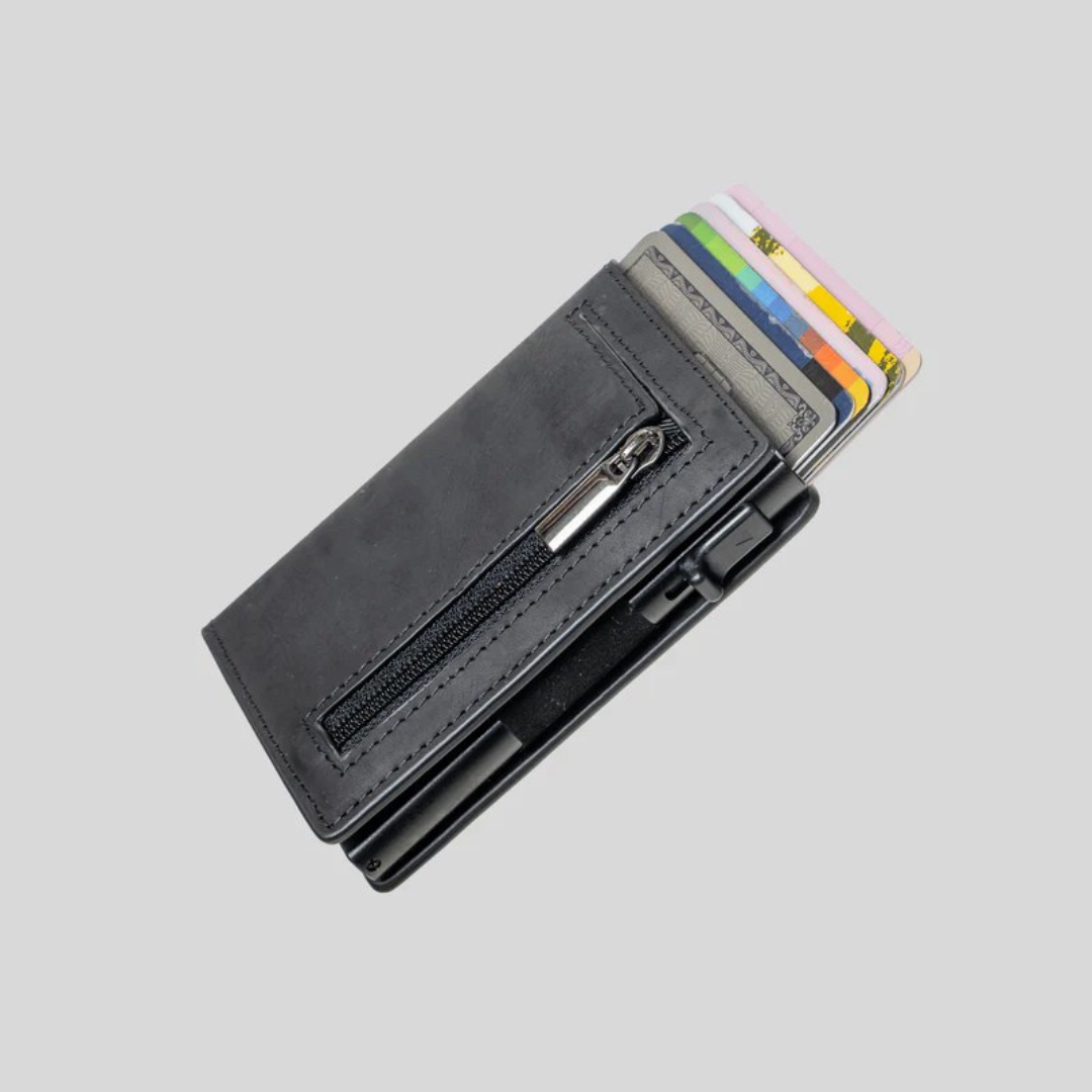 SecureLux Wallet – Protección RFID y Elegancia Moderna Voranex™