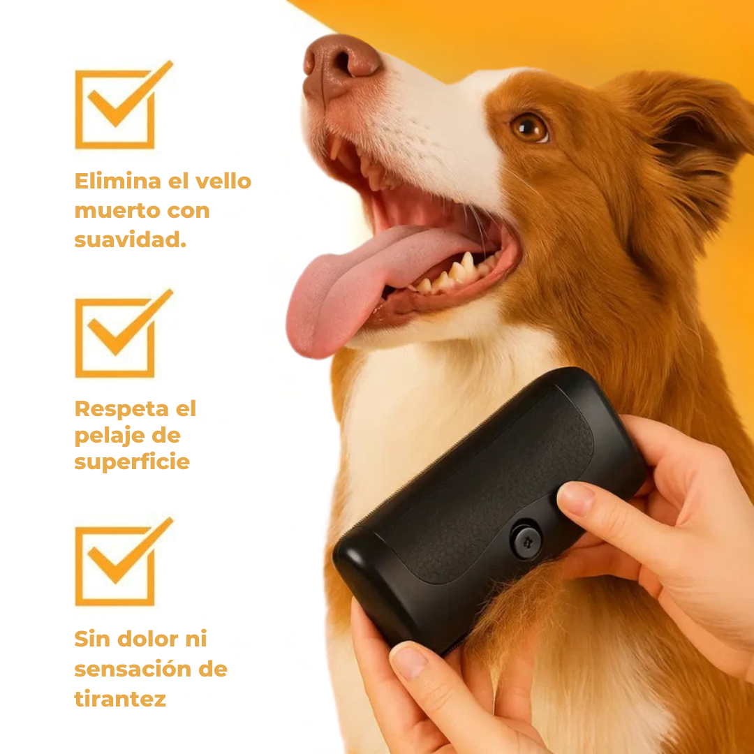 Cepillo FurEase – Cuidado Suave para Perros y Gatos