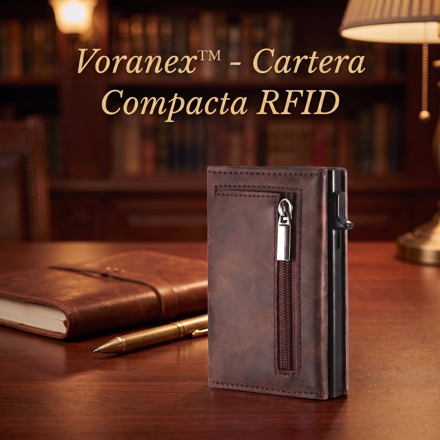 Voranex™ - Cartera Anti-Clonación RFID