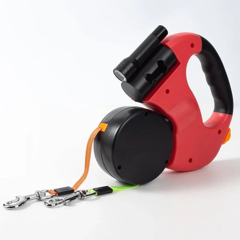 PawControl Leash – Correa Doble con Luz LED
