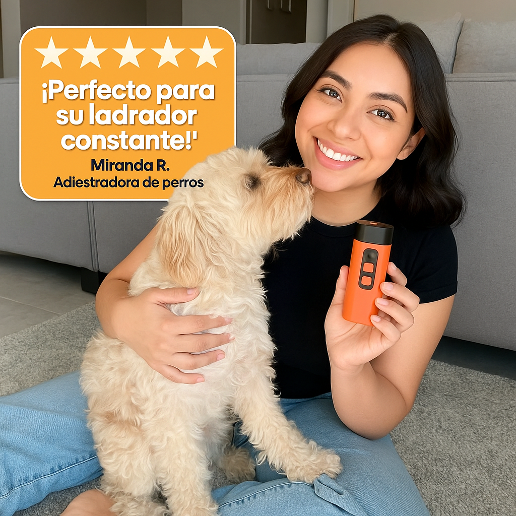 Voranex™ - Disuasor ultrasónico de ladridos para perros