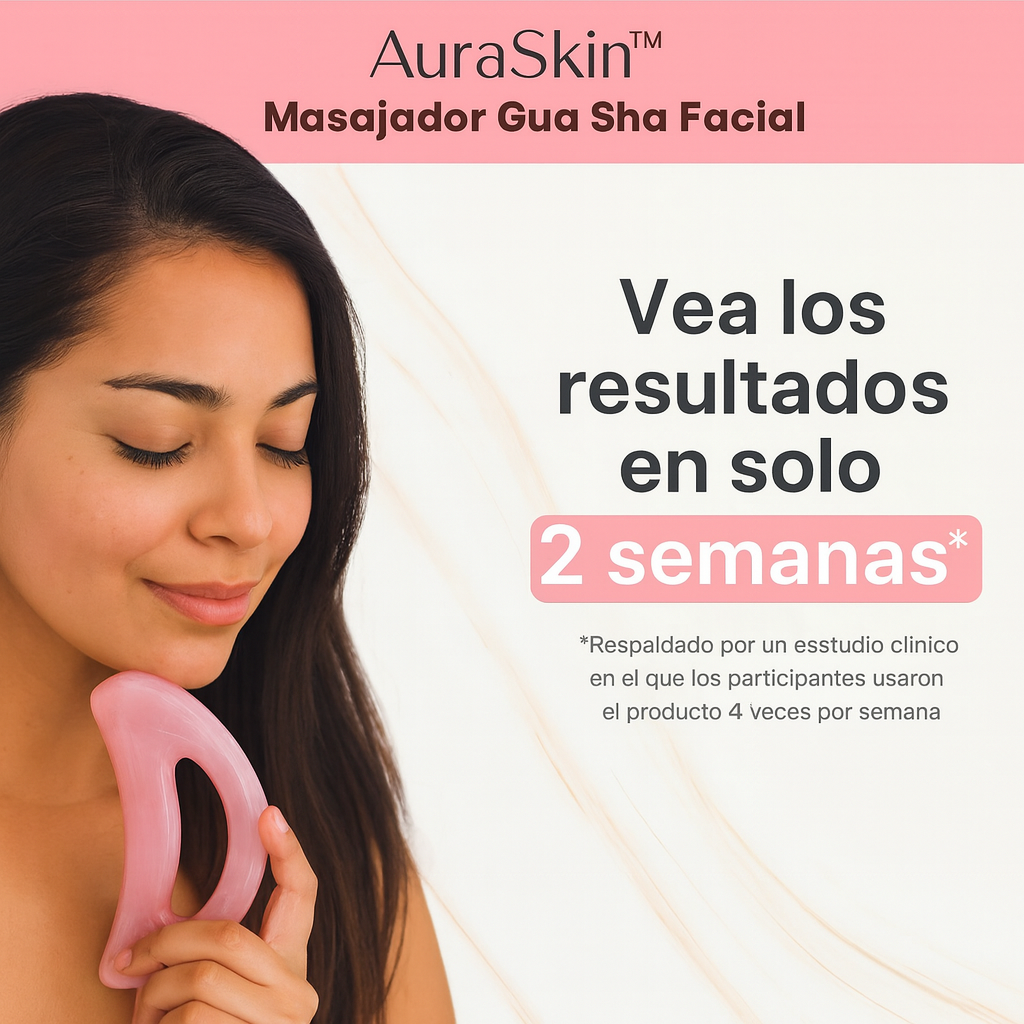 AuraSkin™ - Masajeador Gua Sha Corporal