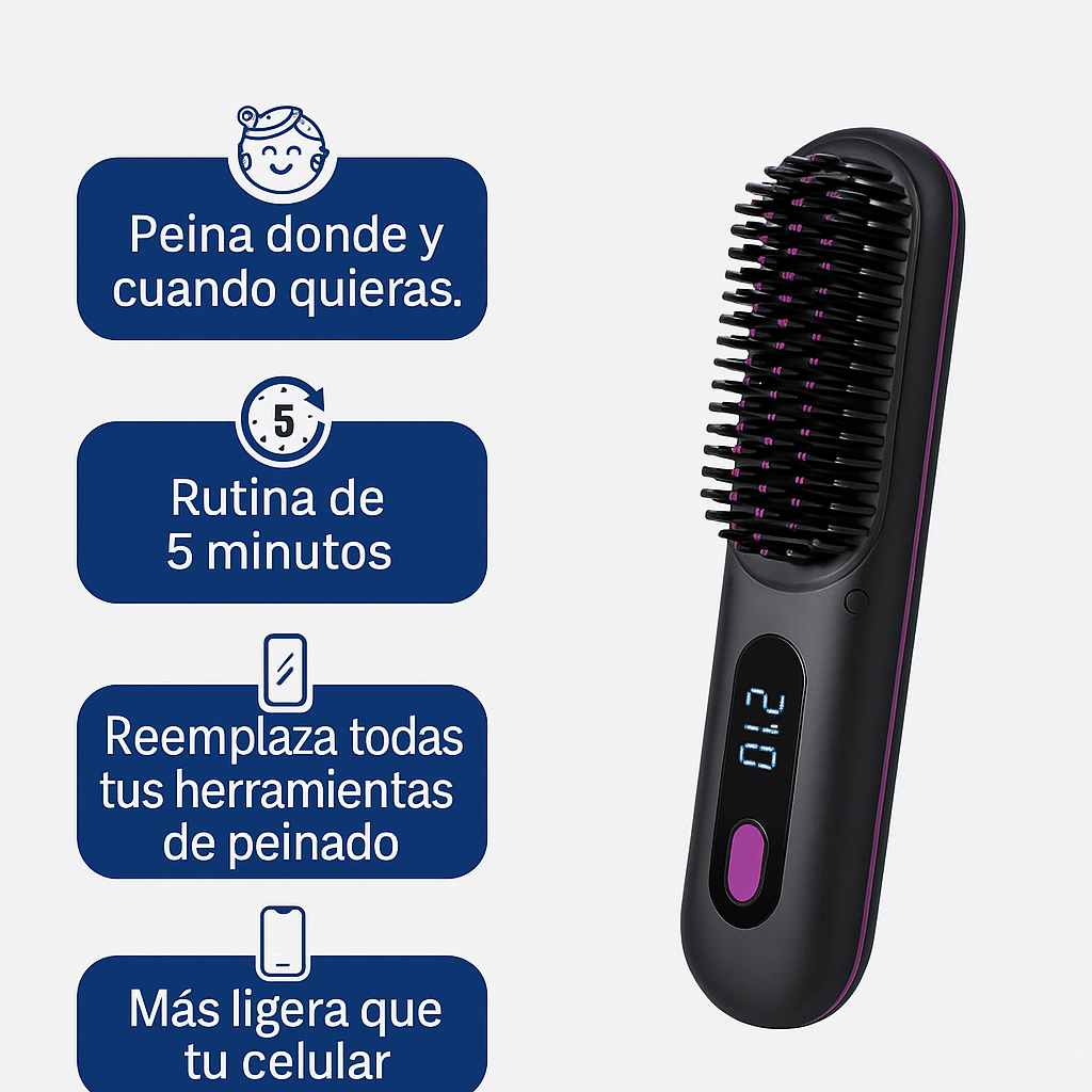 Cepillo alisador Brivori de Voranex™
