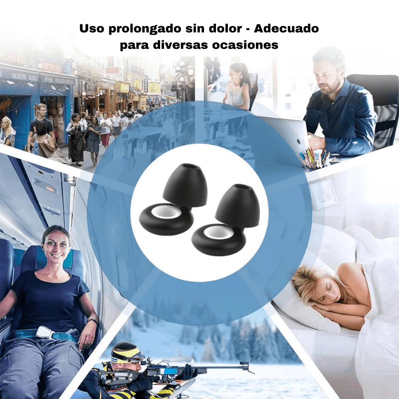 SilentComfort™ - Tapones para un sueño tranquilo y profundo - Dexvon