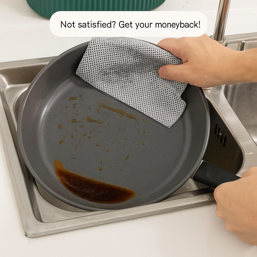 SparkCloth™ – Powerful, streak-free cleaning