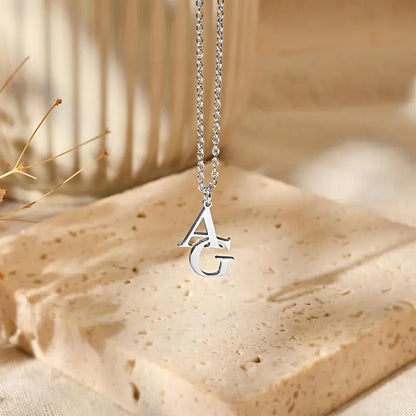 AurynGold™ – Personalized 18K Initial Necklace