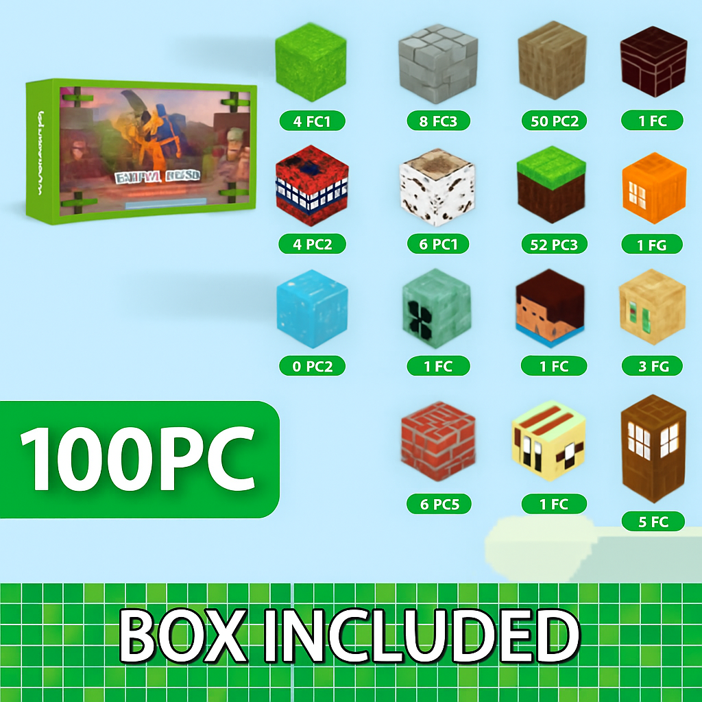 PixelCraft Blocks™ – Build your own world