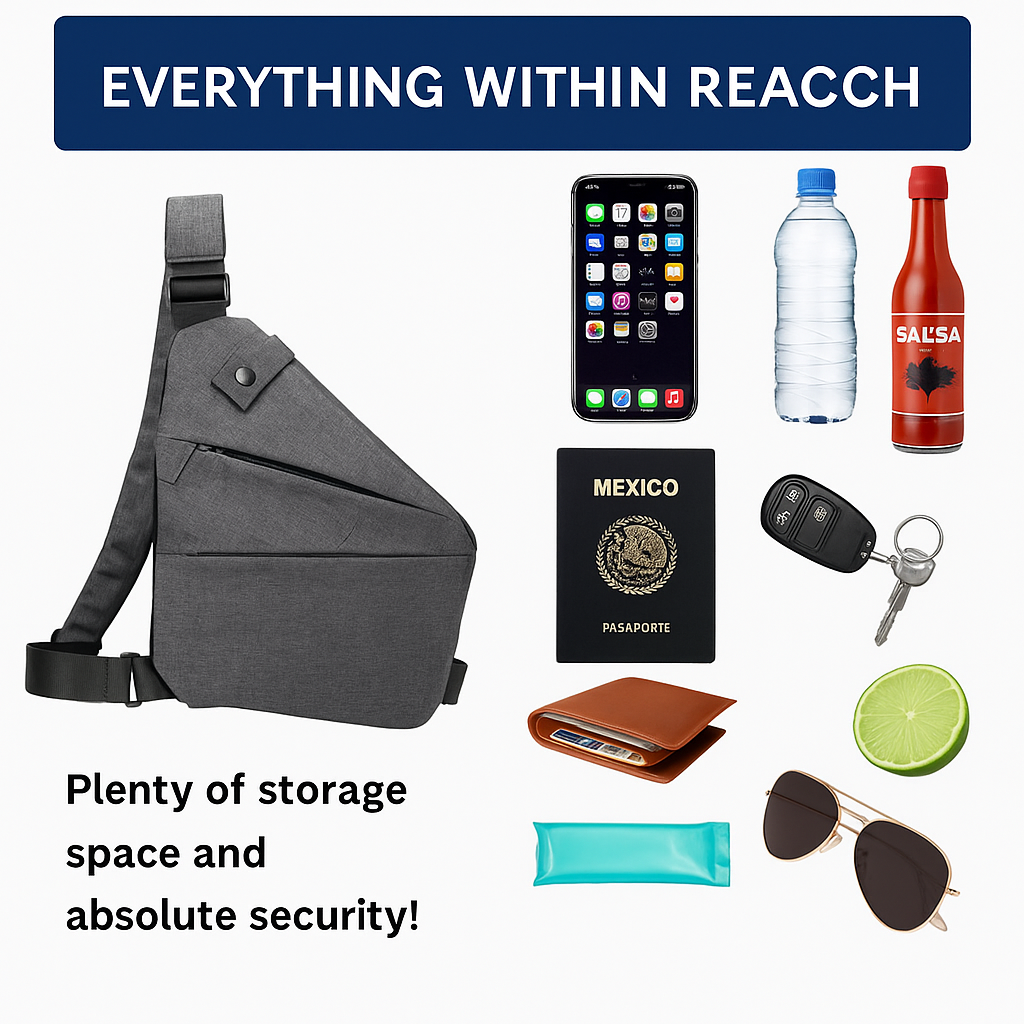 Voranex - Anti Theft Travel Bag