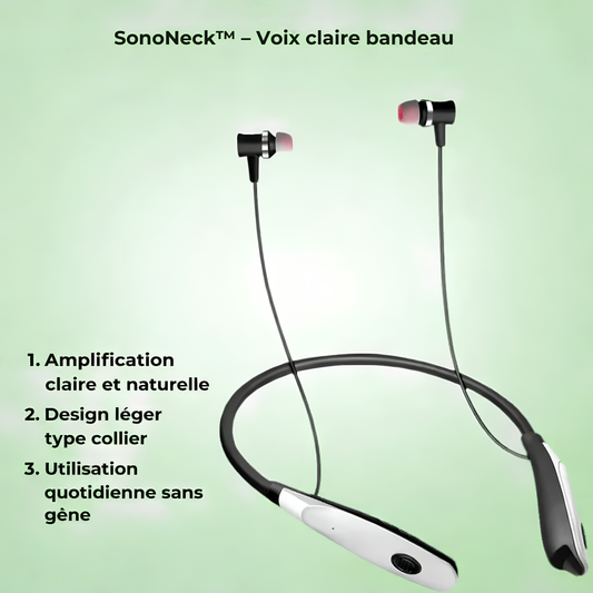 SonoNeck™ – Casque thérapeutique infrarouge
