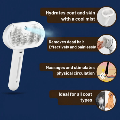 FurMist™ – Professional Pet Grooming Brush