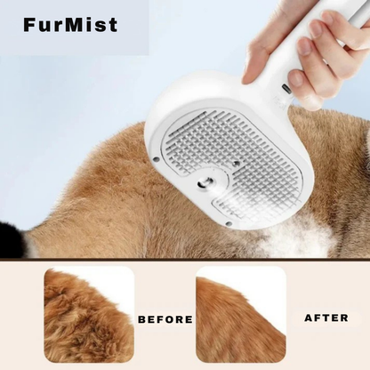 FurMist™ – Professional Pet Grooming Brush