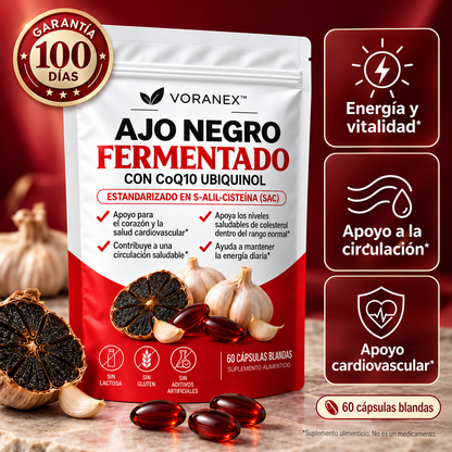 Voranex™ Ajo Negro Fermentado
