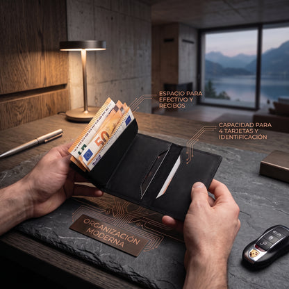 Voranex™ - Cartera Anti-Clonación RFID