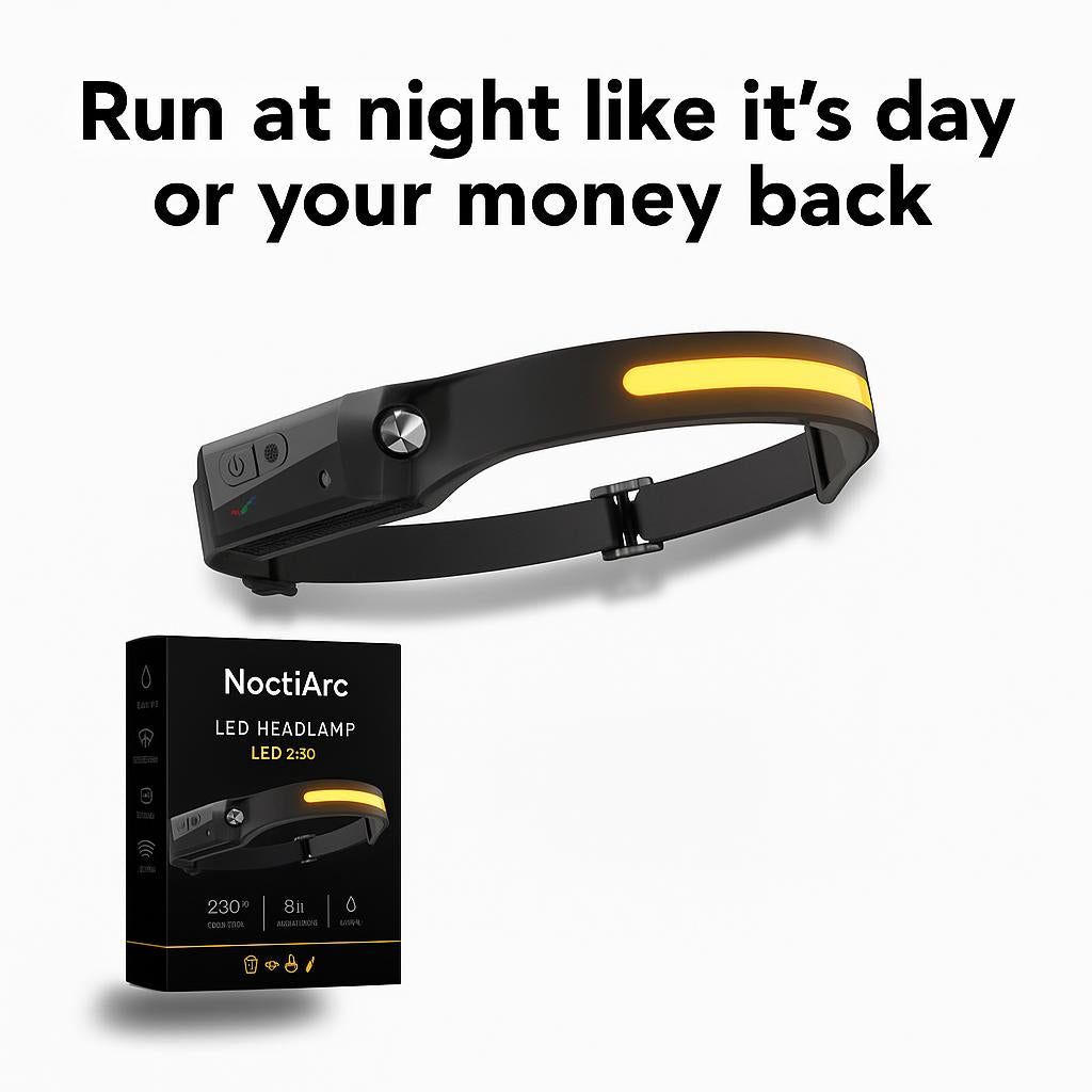 NoctiArc™ – 230° panoramic lighting and hands-free control