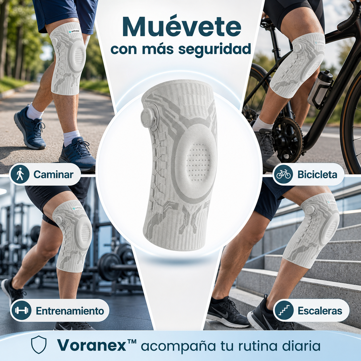 Voranex™ - Rodillera Ortopédica Ajustable