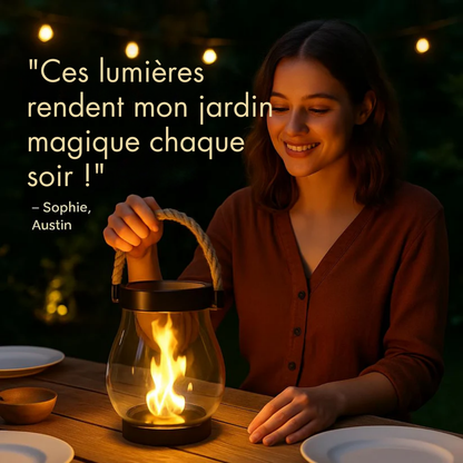 SolarGlow™ – Lanterne solaire avec effet flamme