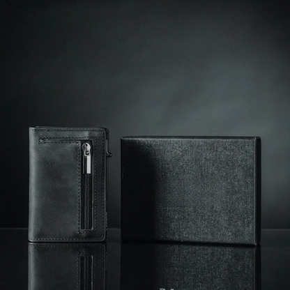 SecureLux Wallet – Protección RFID y Elegancia Moderna Voranex™
