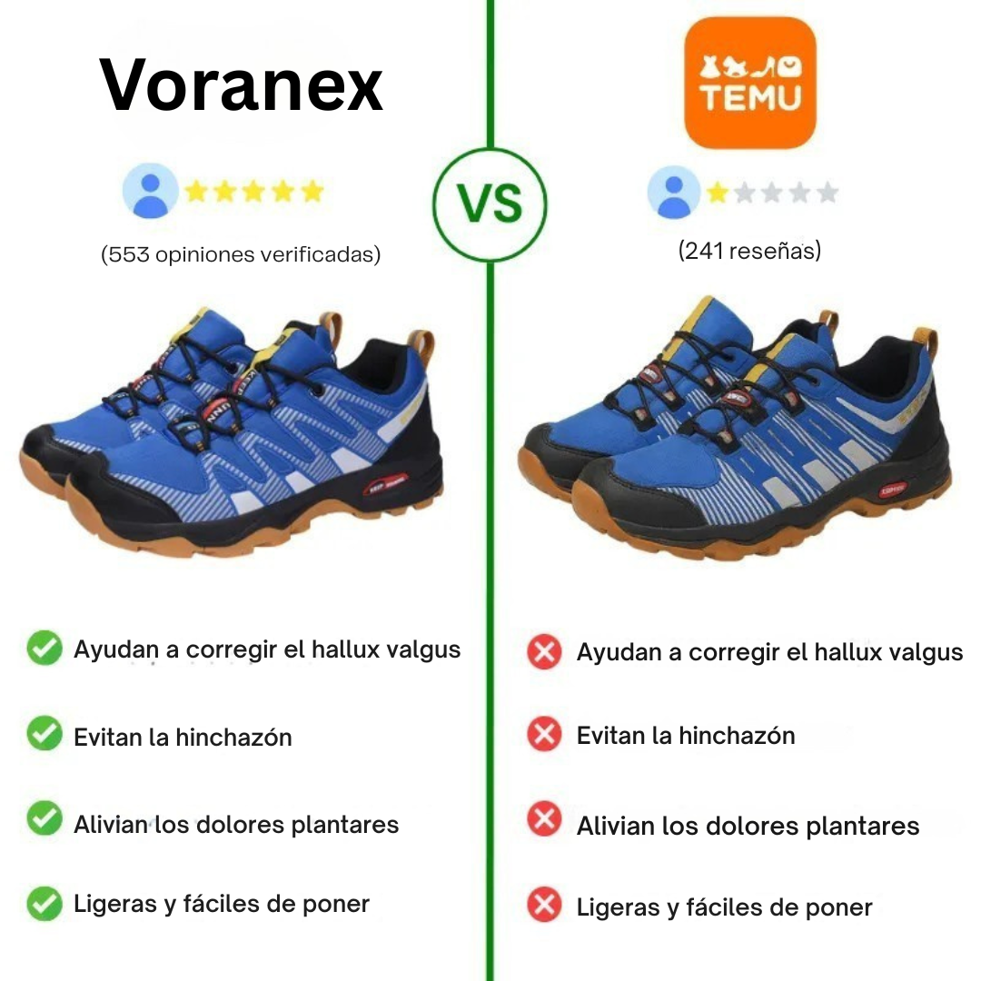 TrailSure – Zapatos ortopédicos para senderismo Voranex™