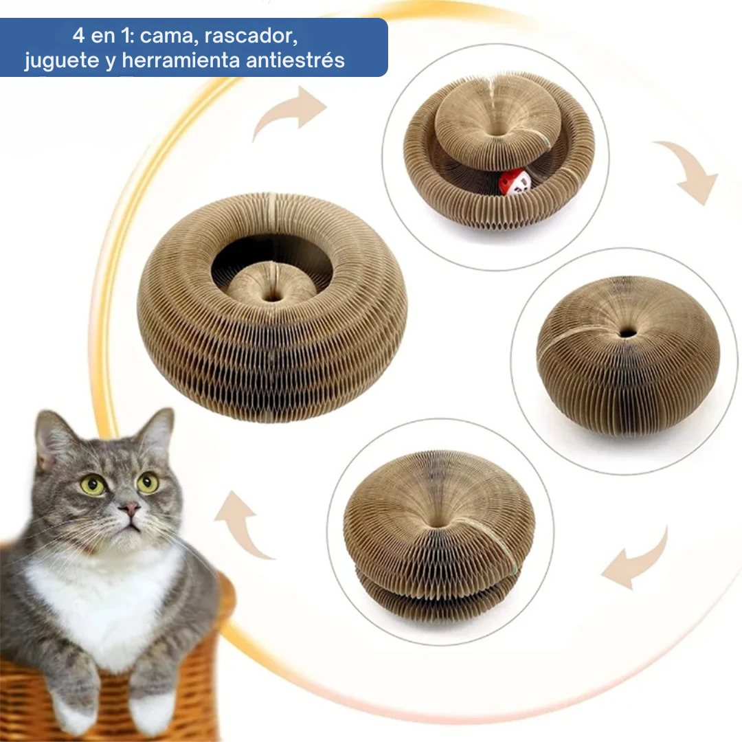 PawHaven Scratcher – Alivio de Estrés Felino Voranex™
