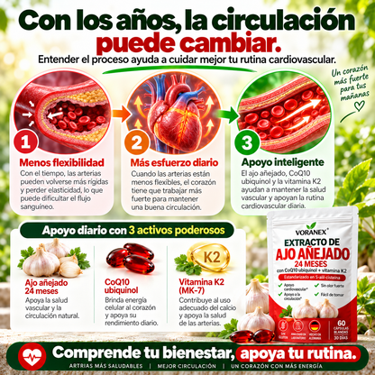 Voranex™ Ajo Negro Fermentado
