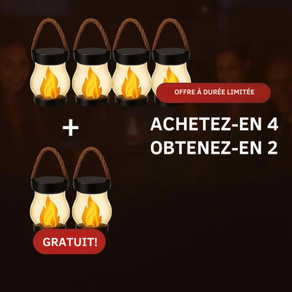 SolarGlow™ – Lanterne solaire avec effet flamme
