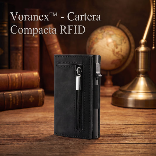 Voranex™ - Cartera Anti-Clonación RFID