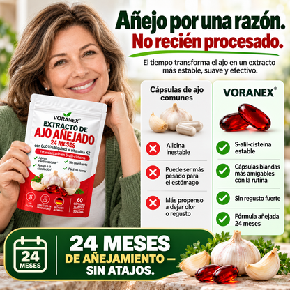 Voranex™ Ajo Negro Fermentado