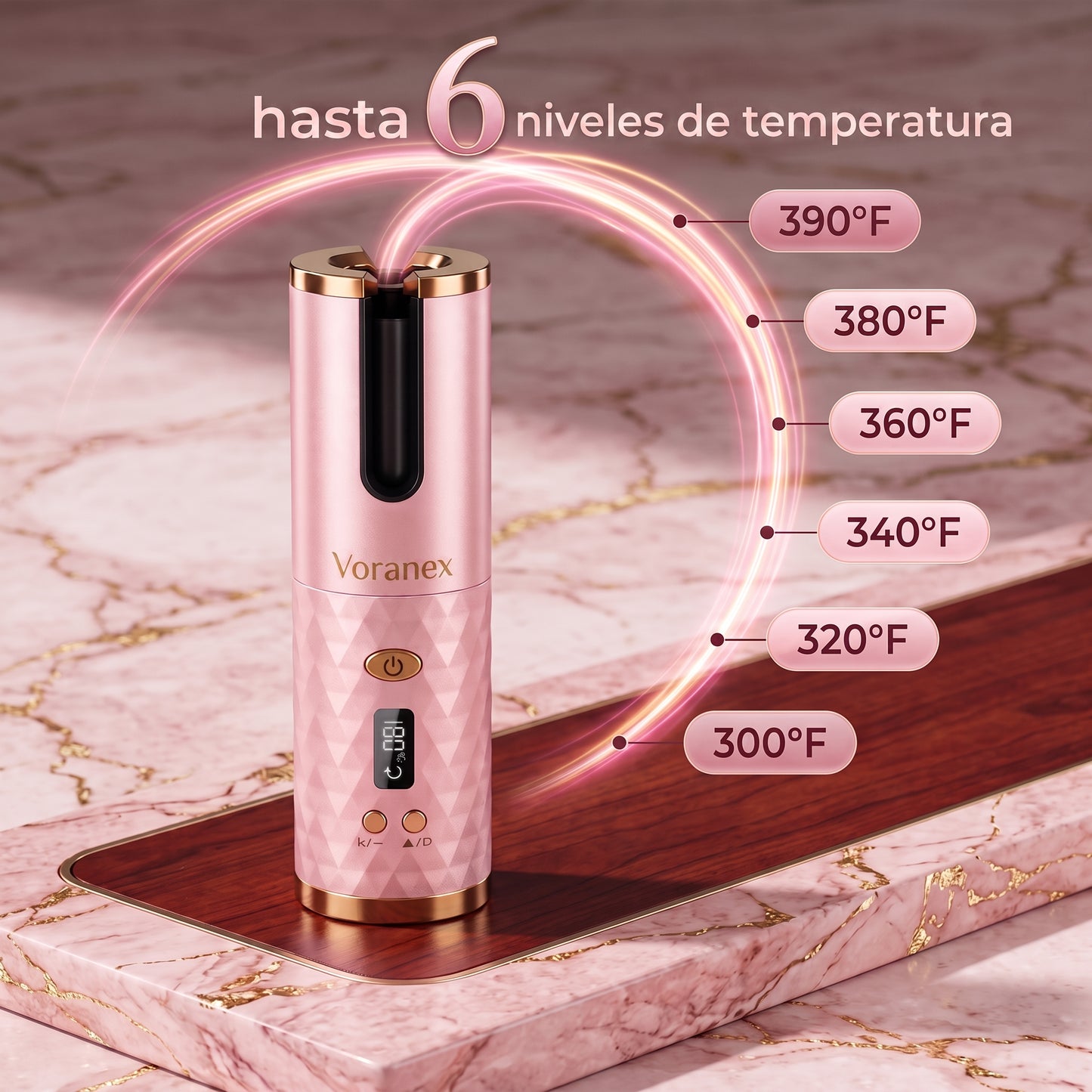 Voranex™ - Rizador Automático Inalámbrico