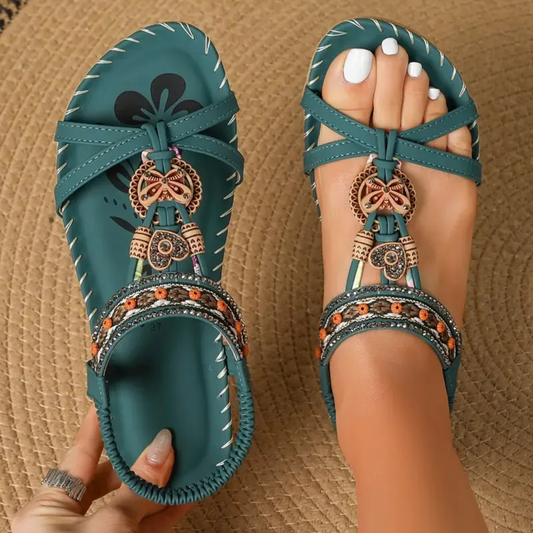Soléa Sandals – Estilo Bohemio con Comodidad Ortopédica