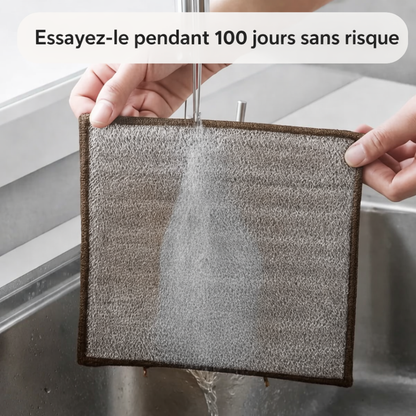 SparkCloth™ – Nettoyage puissant, sans traces