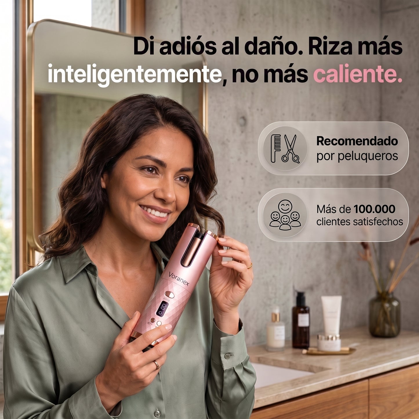 Voranex™ - Rizador Automático Inalámbrico