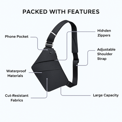 Voranex - Anti Theft Travel Bag