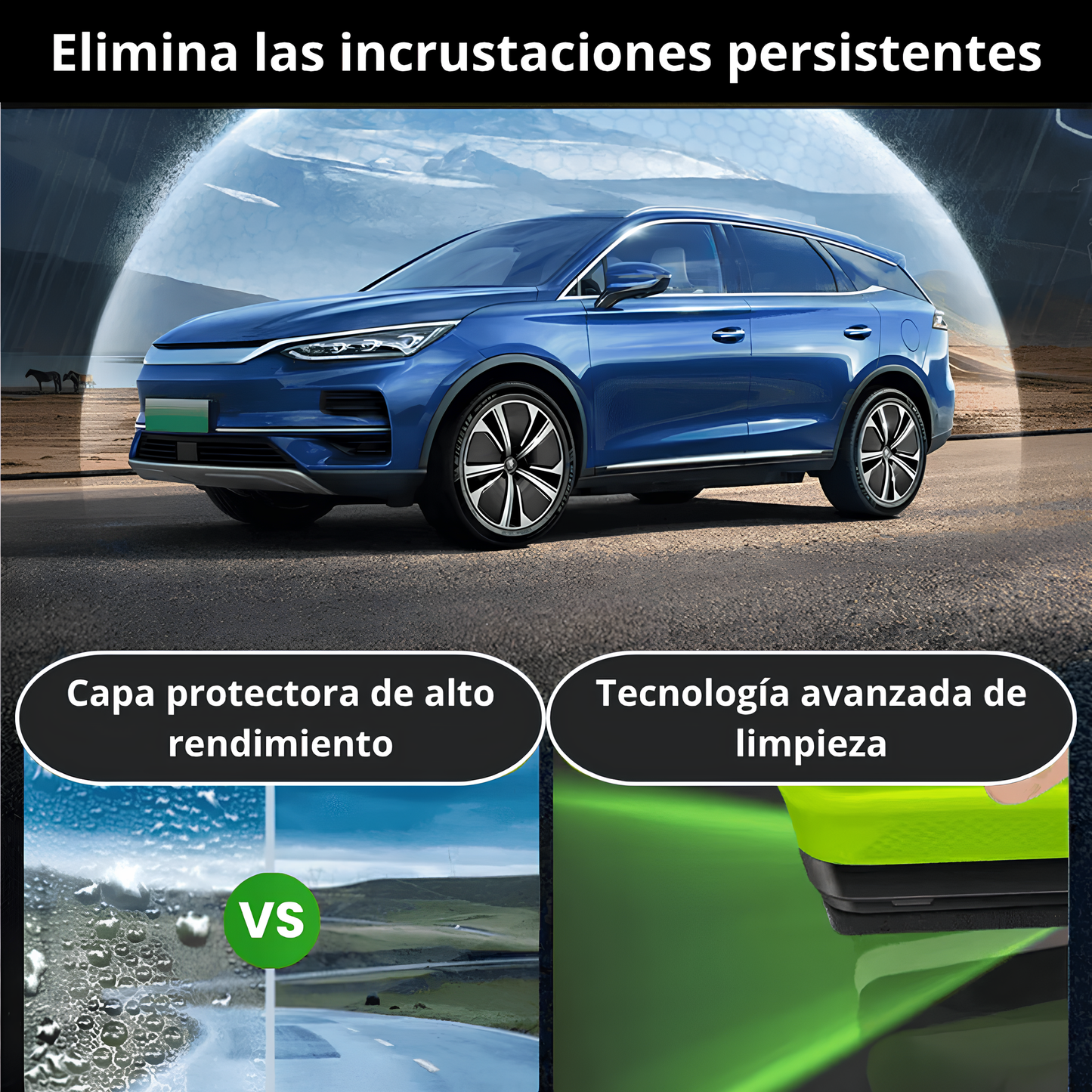 CristalPro™ - Visibilidad total en cualquier clima