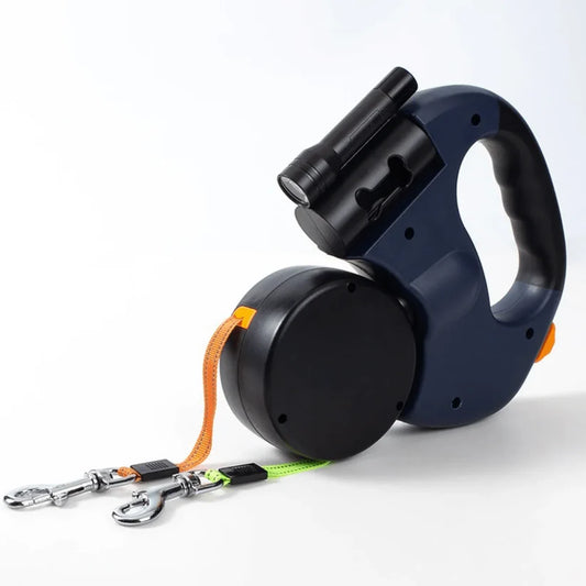 PawControl Leash – Correa Doble con Luz LED