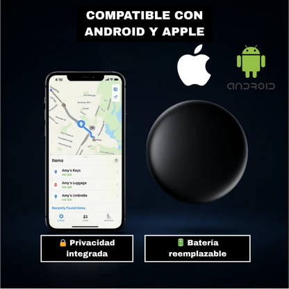 Voranex™ - Rastreador GPS preciso sin suscripción (Android/Apple)