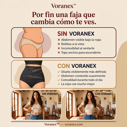 Voranex™ - Faja Pantaleta de Cintura Alta