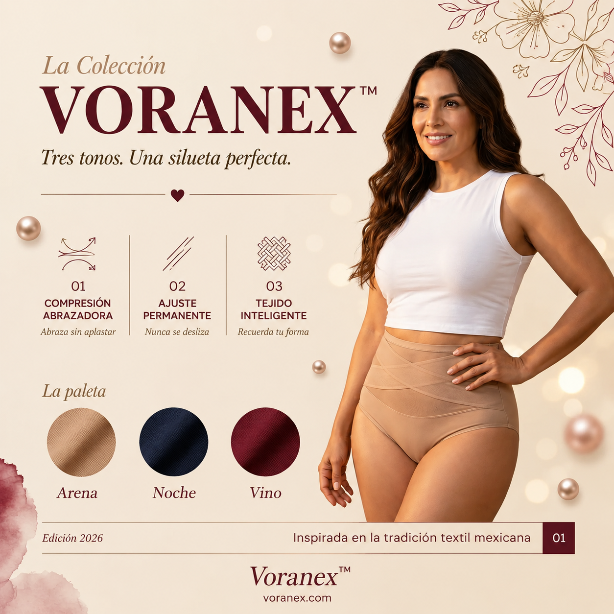 Voranex™ - Faja Pantaleta de Cintura Alta