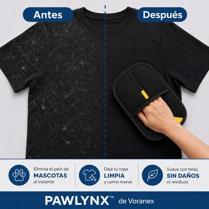 PAWLYNX™ - Guante para eliminar el pelo de las mascotas
