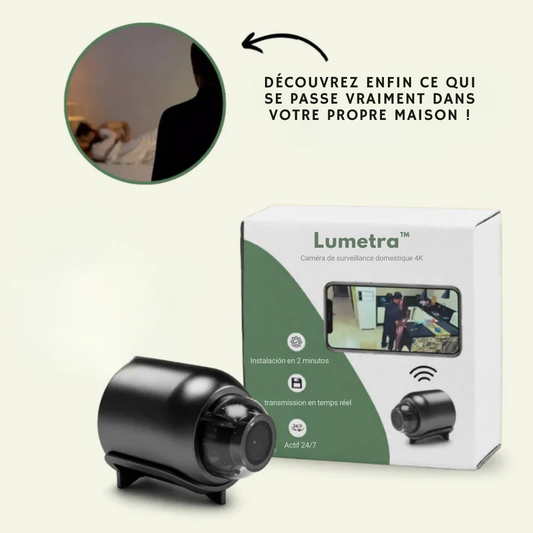 Lumetra™ - Caméra de surveillance 4K