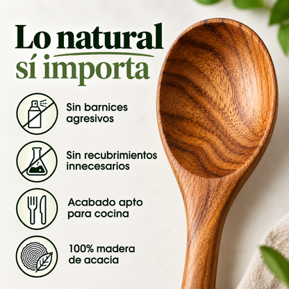 Voranex™ - Set de Utensilios de Acacia