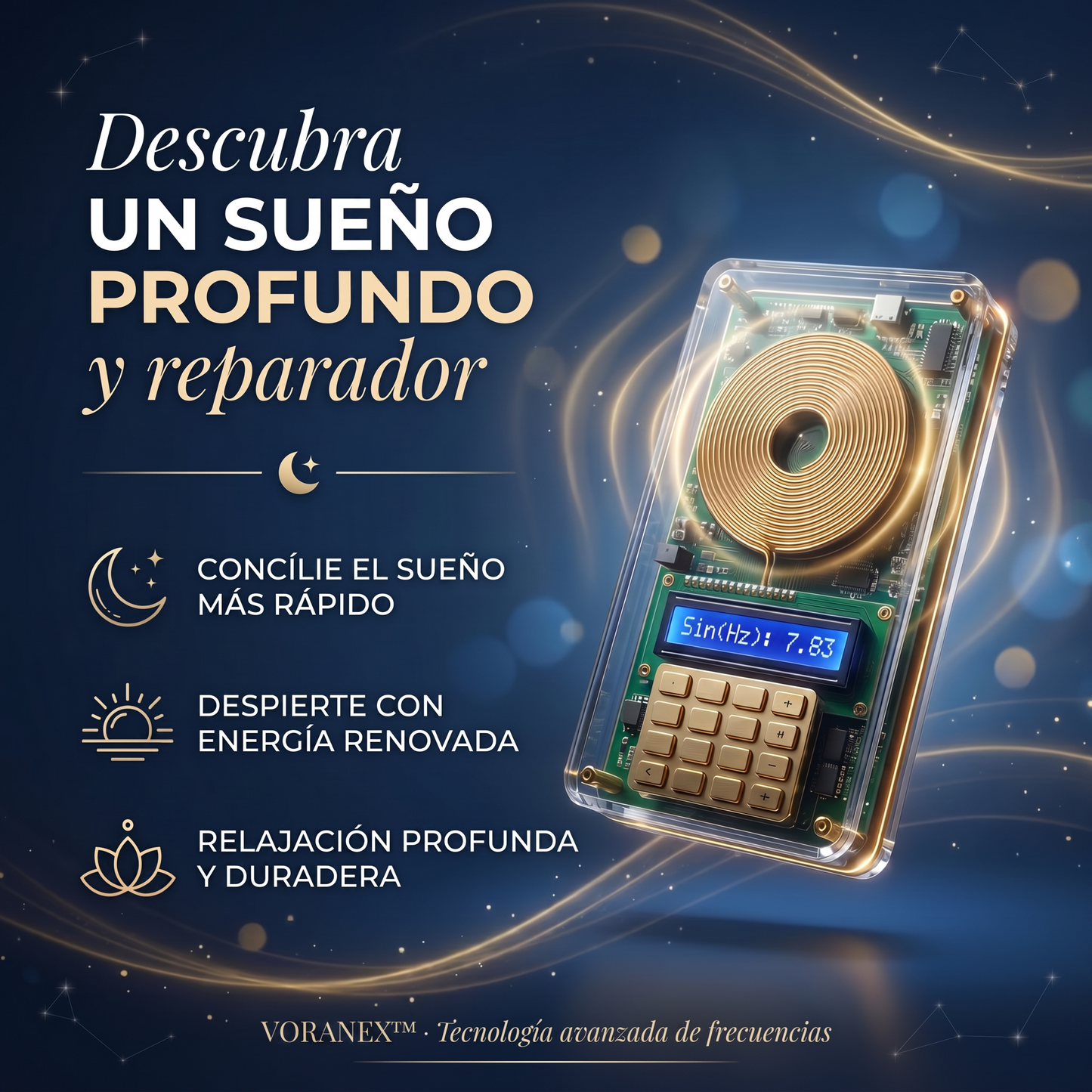 Voranex™ - Dispositivo de terapia de frecuencia