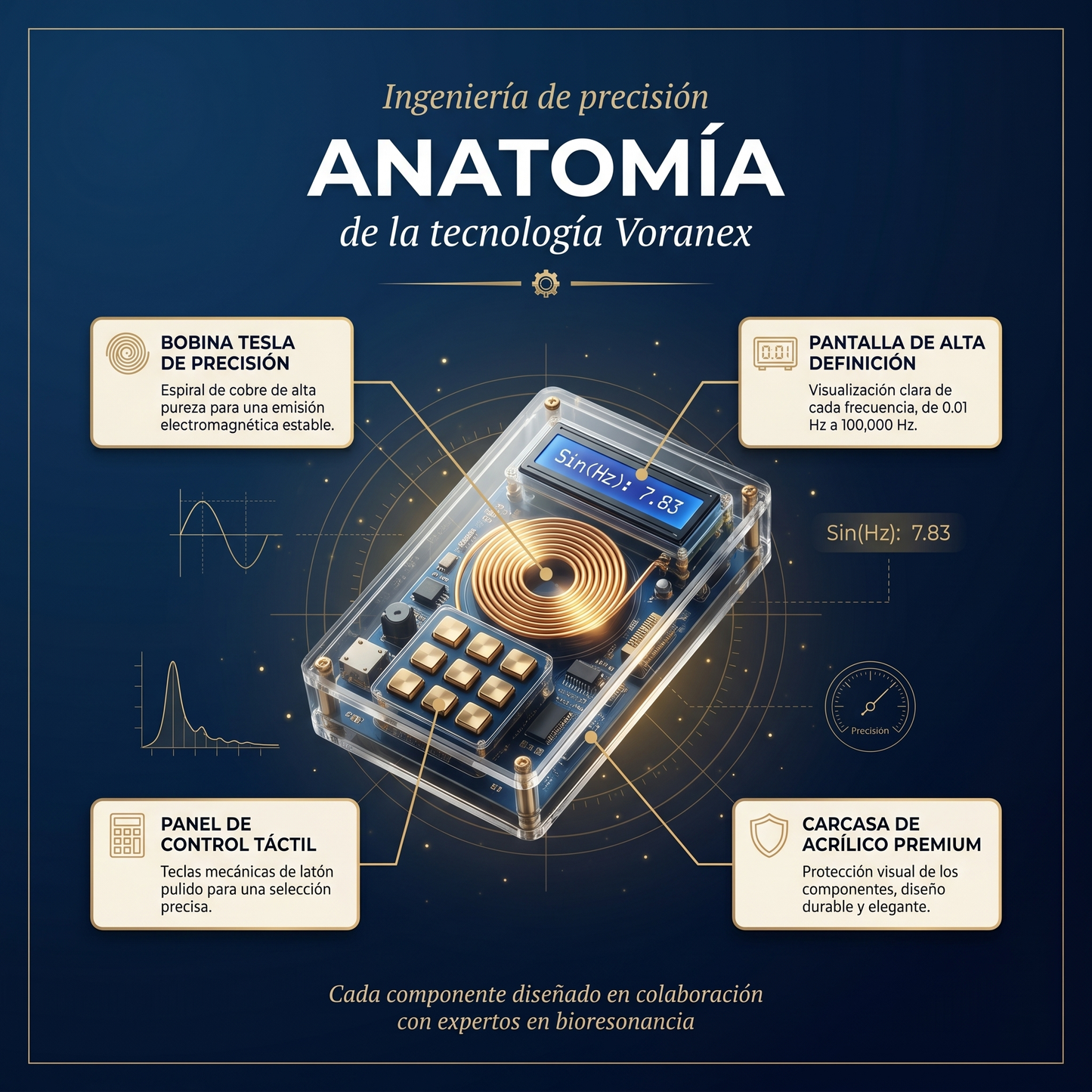 Voranex™ - Dispositivo de terapia de frecuencia