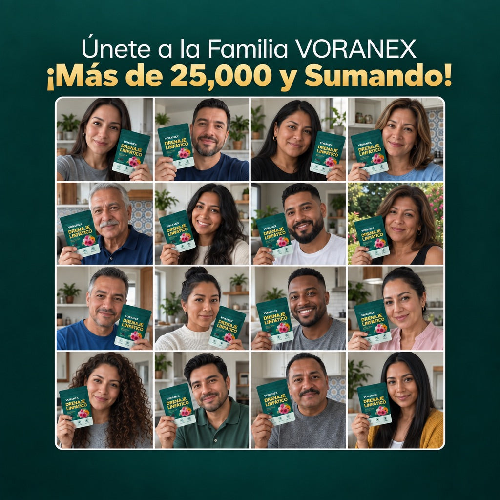 Voranex™ - Cápsulas de Drenaje Linfático
